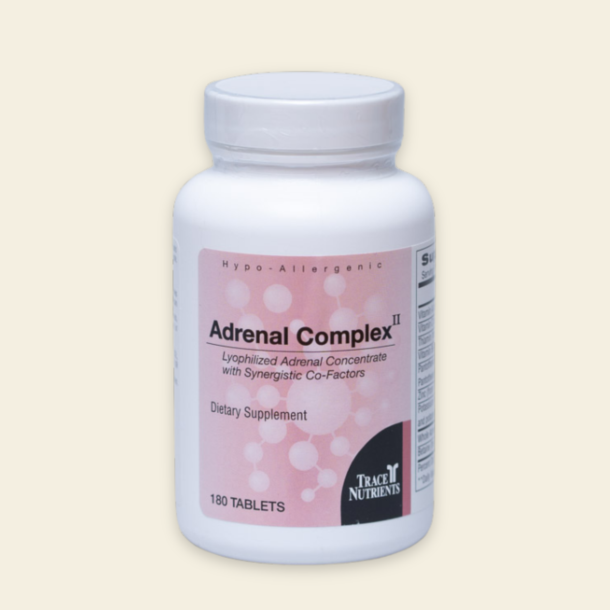Trace Nutrients Adrenal Complex by Trace EIements Inc. | 90 or 180 Tablets