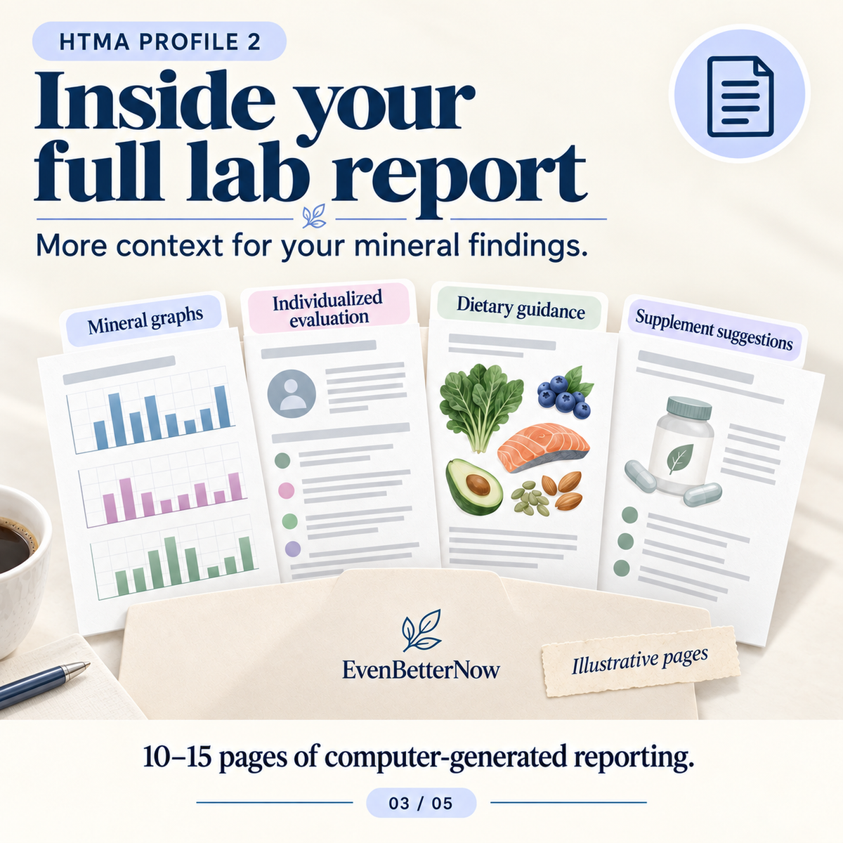 Hair Tissue Mineral Analysis (HTMA) Profile 2 by Trace Elements | 36 Elements + Report