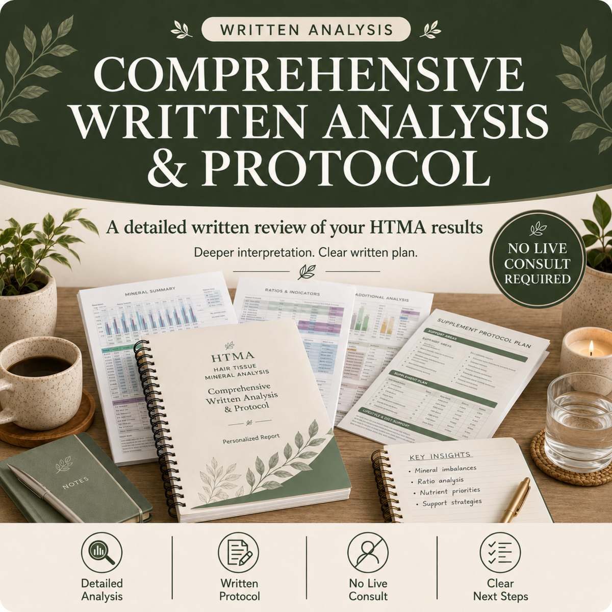 HTMA Comprehensive Written Report, Supplement Protocol or Follow-up Summary