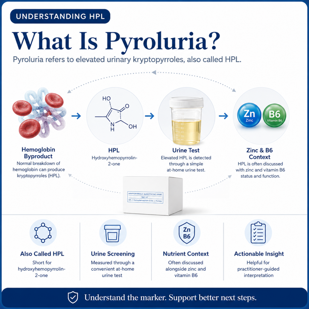 Kryptopyrrole Urine Test by DHA Laboratories – Pyroluria Screening