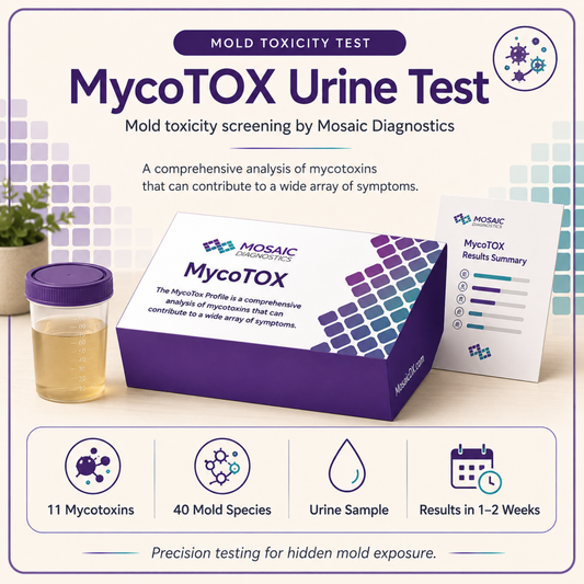 MycoTOX Mycotoxin Urine Test – Mold Toxicity Screening by Mosaic Diagnostics