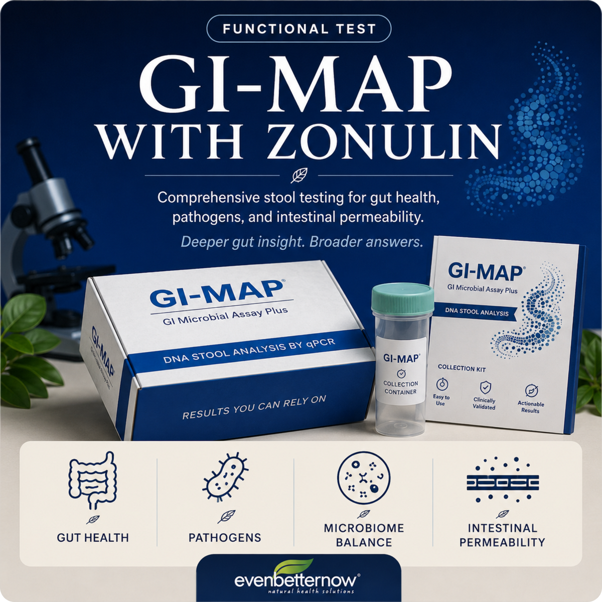 GI-MAP Test with Zonulin by Diagnostic Solutions – DNA Stool Analysis