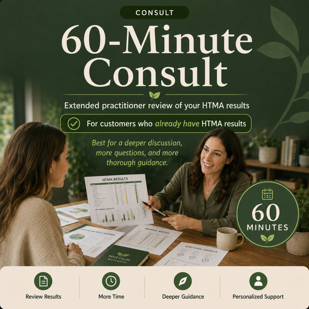 HTMA 60-Minute Consultation – Hair Mineral Analysis Expert Review