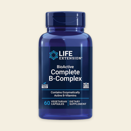 BioActive Complete B-Complex – 60 Capsules | Life Extension