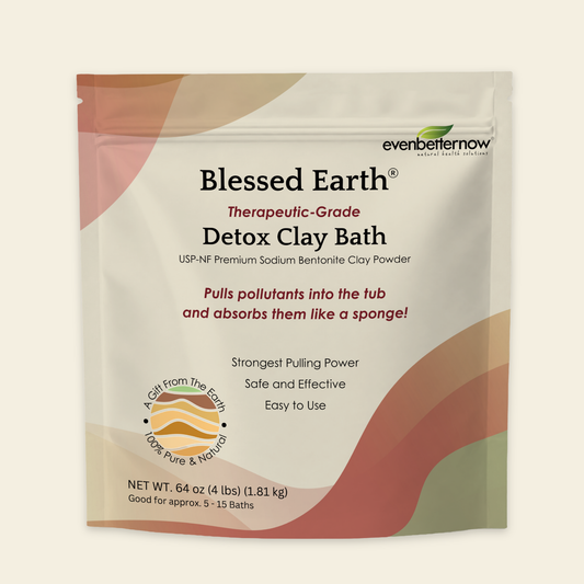 Blessed Earth® Detox Clay Bath – 100% Pure Sodium Bentonite (1lb & 4lb)