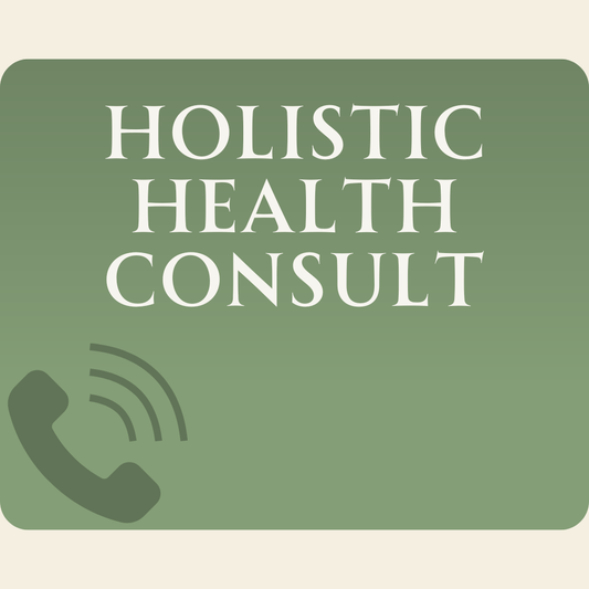 Holistic Health Consultation with Hannah Cherny, MSHN (30 or 60 Min)