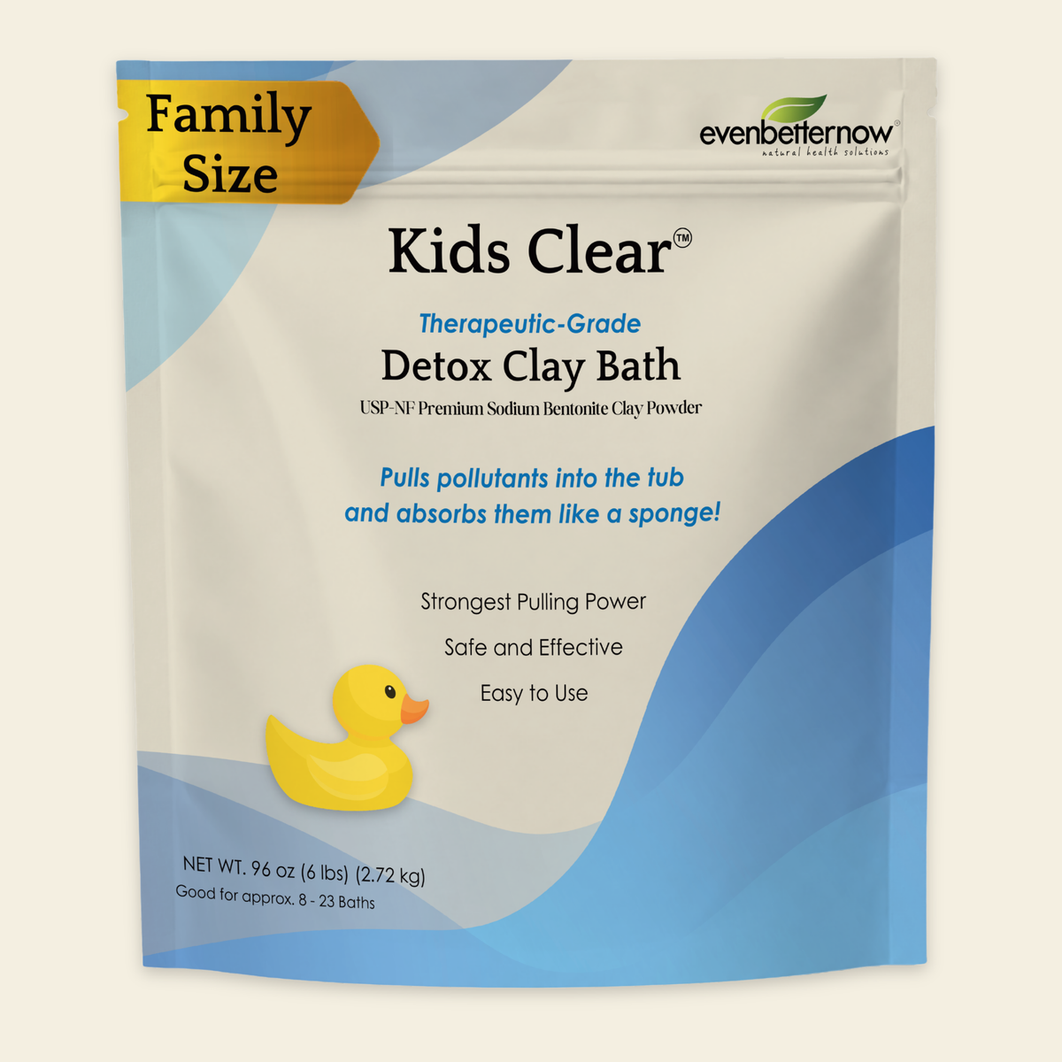 Kids Clear™ Bentonite Detox Clay Bath for Children