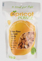 Apricot Power California Bitter Raw Apricot Seeds, 32 oz.