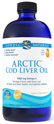 Arctic Cod Liver Oil, 16 oz by Nordic Naturals (Orange Flavor)