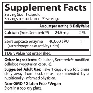 Best Serrapeptase Supplement Facts