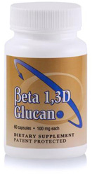 Beta 1,3D Glucan 100mg, 60 Caps by Transfer Point