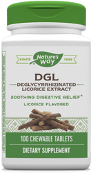 DGL (Deglycyrrhizinated Licorice), 100 Chewables