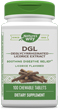 DGL (Deglycyrrhizinated Licorice), 100 Chewables