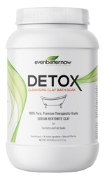 Evenbetternow DETOX Clay Baths, 5 lb Jar