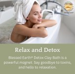 Blessed Earth Detox Clay Bath, 4 lb Bag (or 1 lb option)