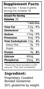 GlutImmune Supplement Facts Supplement Facts