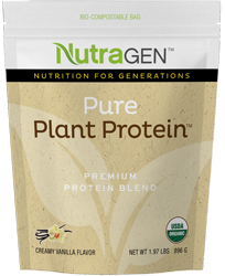 Pure Plant Protein Vanilla 1.97 lbs by Nutragen