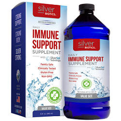 SilverBiotics Immune Support 32 oz by American BioTech