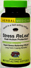 Stress ReLeaf 60 Softgels by Herbs Etc.