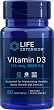 Vitamin D3 125 mcg, 5000 IU, 60 Softgels by LEF