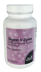Trace Elements Digest V-Zyme, 90 Tablets