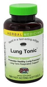 Lung Tonic Respiratory Support, 120 ct by Herbs Etc